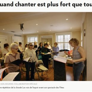 Les voix de l'espoir-La Presse